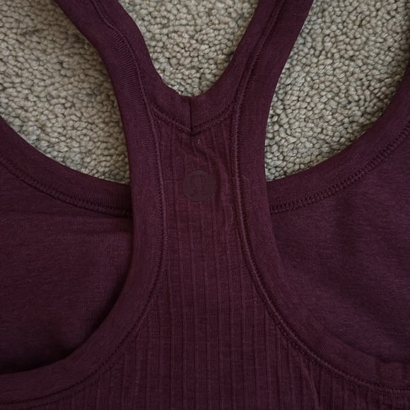 MAROON/BURGUNDY ALIGN LULULEMON TANK TOP!! - Picture 3 of 4